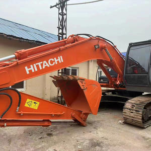 Excavateur Hitachi ZX210 d'occasion-Pelleteuse hydraulique japonaise sur chenilles originale de 20 tonnes, en bon état pour les travaux de construction - Product Image 1