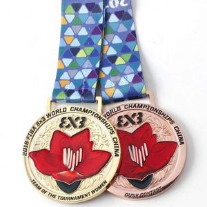 Medalla Deportiva de Aleación de Zinc Dorada al por Mayor, con la Mejor Calidad, Trofeo de Fiesta, Medalla de Metal 3D Personalizable - Product Image 5