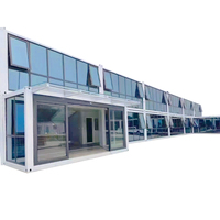 Maison préfabriquée de haute qualité Structure en acier moderne Conteneur plat Appartement Maison pour villa ou atelier