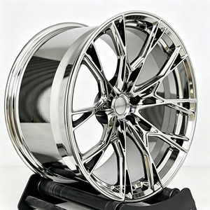 Jantes forgées triple chrome concaves pour voitures de course BMW M2 F80 F90 M3 G20 G30 G80 M8 Audi RS6 - Product Image 2