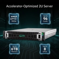 Server Rak Dual Socket 2U HPE ProLiant DL385 Gen11 Generasi ke-4 dengan Memori Cerdas AMD EPYC DDR5 untuk Beban Kerja Data