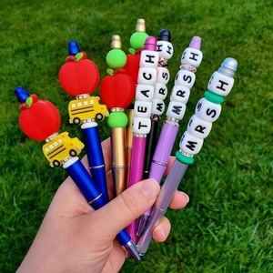 Promotion Mix 100pcs DIY Bracelet Handbag Keychain Pen Charm Loose Spacer 20mm Acrylic <b>Bead</b> - Product Image 6