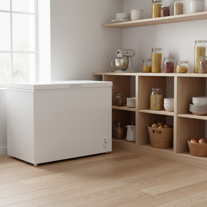 New Electric Korean Plastic Frost-Free Household Mechanical Temperature Control Chest Freezer GF-255C/GF-200C Adjustable - Product Image 3