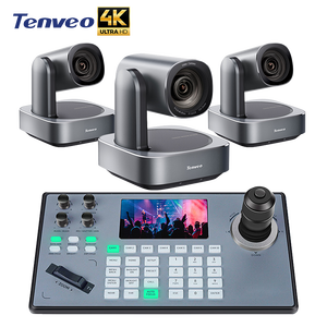 Hệ thống phát trực tiếp tốt nhất 4k 12X Zoom NDI PTZ <span class=keywords><strong>camera</strong></span> với bộ điều khiển cần điều khiển cho các sự kiện lớn phát sóng trực tiếp - Product Image 1