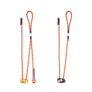 Corde de sécurité réglable pour <span class=keywords><strong>alpinisme</strong></span> et escalade, avec système de dégagement rapide, équipement de protection, double lanière en nylon - Product Image 5