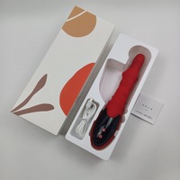 Vibromasseur Dildo à Ondulations pour Femmes, Stimulation par Pression de la Langue et des Doigts, Jouets Sexuels, Masturbateur Féminin avec Affichage LED