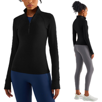 Chemises équestres élastiques extensibles à 4 voies personnalisées, couches de base en nylon très confortables pour l'équitation, vêtements d'exercice sportif