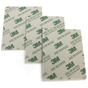 <span class=keywords><strong>Spugna</strong></span> Abrasiva 3M Softback 02600 in Gomma <span class=keywords><strong>Adesiva</strong></span> 4.5x5.5 pollici (115x140mm) Microfine, 20 Spugne/Confezione, 6 Confezioni/Cartone - Product Image 2