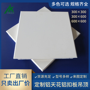 <b>Metal</b> Ceiling Tiles 24 X 24 In Perforated Minimalist Design For Office Commercial Use - Product Image 5