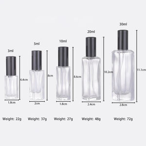 Vente directe usine : Flacons de parfum en verre vides de 3ml, 5ml, 6ml, 10ml, 20ml, 30ml disponibles pour logo personnalisé et couleurs de pulvérisation sur mesure - Product Image 2