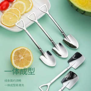 Stainless Steel Ice Cream Spoon Shovel 304 Food Safe For Dessert Serving - Product Image 3