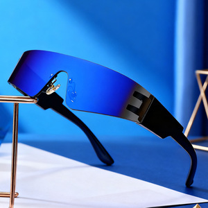 <span class=keywords><strong>Gafas</strong></span> <span class=keywords><strong>de</strong></span> <span class=keywords><strong>Sol</strong></span> Cuadradas al por Mayor, Estilo Punk, Retro, con Protección UV400, para Hombre y <span class=keywords><strong>Mujer</strong></span>, Ideales para Viajes - Product Image 6