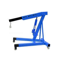 Outil de levage de moteur de voiture multi-spécifications de style fixe de 3 tonnes, grue hydraulique de petite taille pour atelier