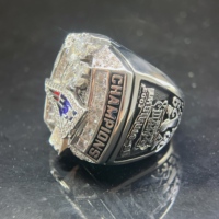 Bagues de champion Brady personnalisées, bague en laiton de haute qualité avec pierres en zircon 5A, bague de championnat pour équipe sportive