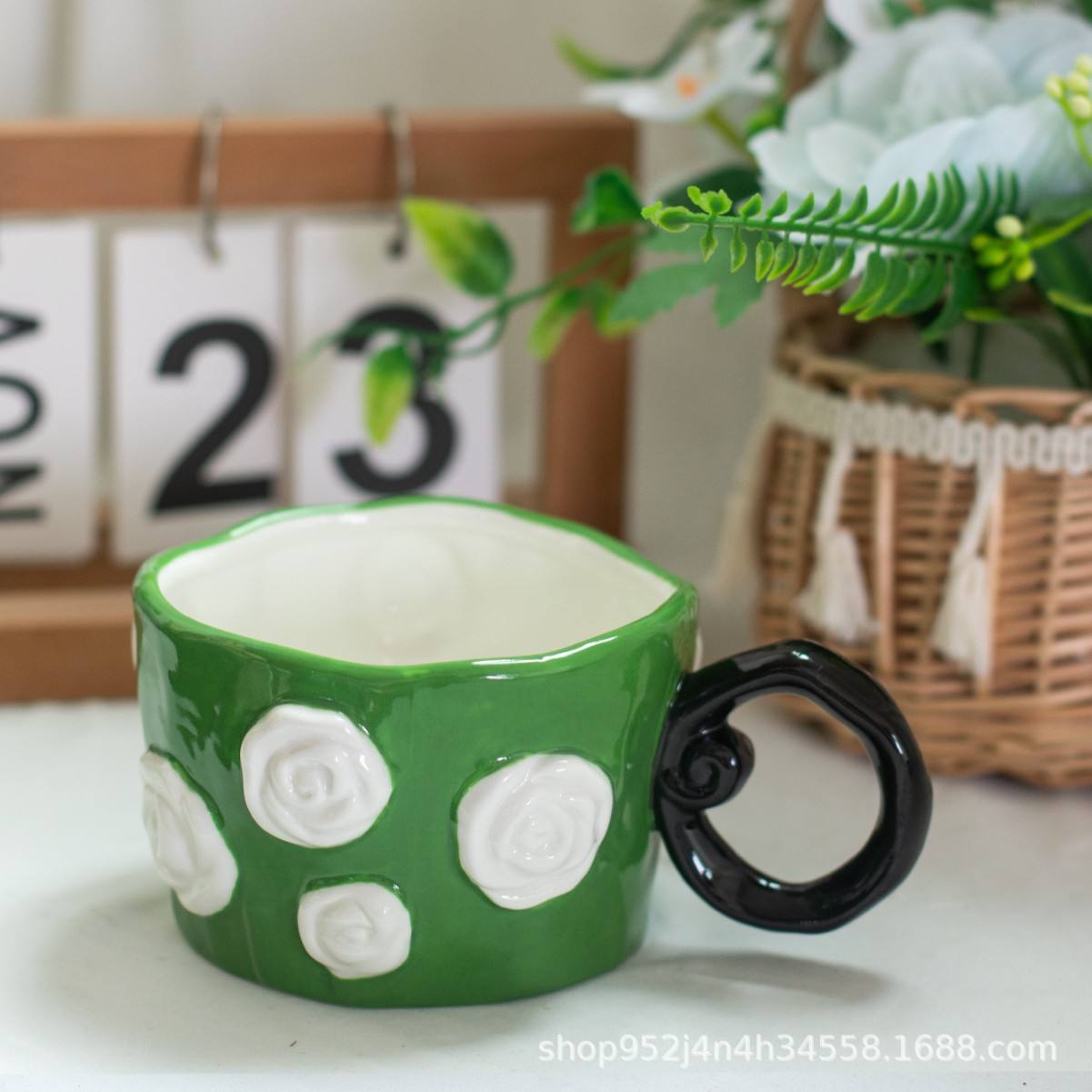 สีเขียว