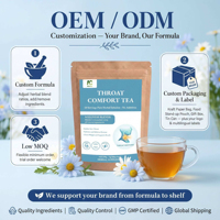 Tisane Confort Gorge en Sachets 100g (5g x 20) – Réchauffe la Voix et la Respiration, Apaise et Hydrate, Fermeture Éclair Facile à Ouvrir, Adoucit et Apaise