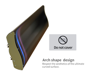 Calentador Radiante Infrarrojo Moderno con Forma de Arco para Techo de Patio, Panel Calefactor para Exteriores para el Hogar, Ideal para el Invierno, con Certificación CE y SAA - Product Image 2