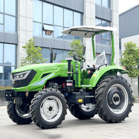 Nouveau Tracteur Hydraulique 4x4 Chinois pour Jardinage et Agriculture, Tracteur pour Terres Cultivées avec Suspension Trois Points, Petit Tracteur avec Pièces Détachées