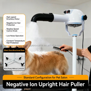 Secador de Pelo Aniónico de Acero Inoxidable Mejorado, de Alta Velocidad, Bajo Ruido y Seguro para el Cuidado Diario del Pelo de Perros - Product Image 2