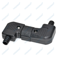 Cordon d'alimentation coudé IEC320 C13 C14, assemblage de fiches de connexion IEC, prise de sortie PDU UPS, prise électrique AC 10A 250V