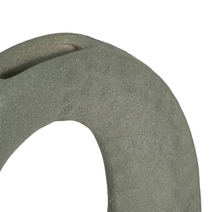 Vaso in ceramica scolpito con intagli aperti per l'arredamento del soggiorno, vaso decorativo per fiori per la camera da letto, complementi d'arredo per la casa, esposizione per ufficio - Product Image 5