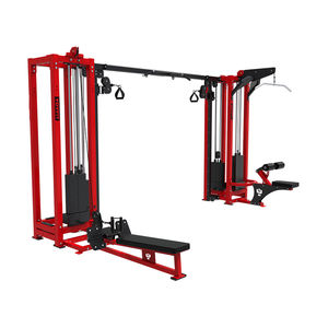 <span class=keywords><strong>Machine</strong></span> d'exercice de fitness complète à 4 stations pour la maison et le commerce, pour les triceps, les ischio-jambiers, les biceps et les <span class=keywords><strong>jambes</strong></span>, en acier inoxydable - Product Image 4