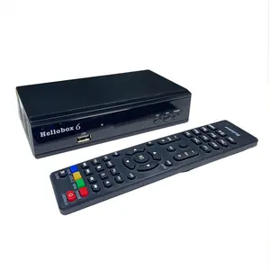 Supporto ricevitore satellitare hellobox 6 HD CCCAM POWER VU DVBS2 hellobox 8 Hellobox v5