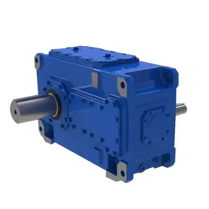 HUAKE HB Series General Gearbox forward reverse gearbox helical gear box high power right angle shaft 90 degree transmission