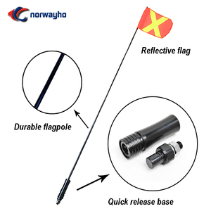 2025 Khai Thác Mỏ Buggy Whip NWH-08 6/8/10/12 Chân An Toàn Whip Cờ - Product Image 2