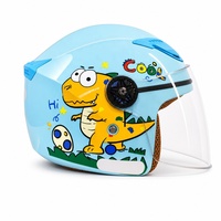 Fabricant professionnel, vente en gros, OEM, ODM, logo et couleur personnalisés, directement de l'usine, casques de moto ouverts pour enfants, dessins animés