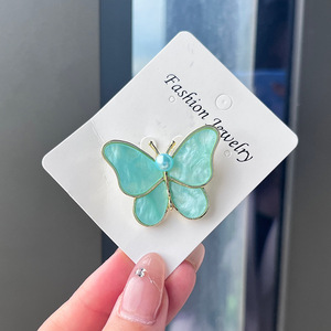 Groothandel Nieuwe Vlinder Broche Vrouwelijke <span class=keywords><strong>Senior</strong></span> Zoete Parel <span class=keywords><strong>Pin</strong></span> Voor Corsage Kleding Accessoires - Product Image 4