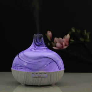 Diffuseur d'arômes ultrasonique à sept couleurs 400 ml avec lumière LED pour usage domestique et commercial - Product Image 5