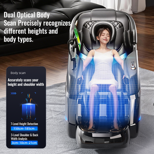 R18 Yijie 3D Professioneller Elektrischer Massagesessel mit Schwerelosigkeit, KI, Ganzkörperheizung und Handyhalterung - Günstiger Massager - Product Image 2