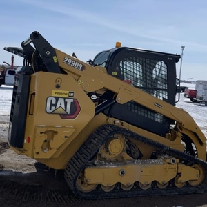 Cargadora compacta de orugas Caterpillar 299D3 usada, 5.2 toneladas, de servicio pesado, con bomba, para agricultura y paisajismo en Japón - Product Image 4