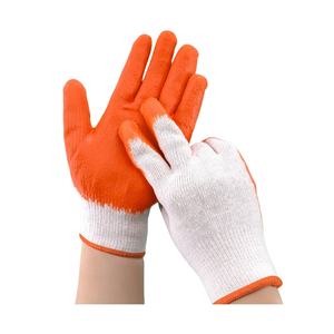 Gants de protection du travail en gros Gants orange antidérapants Gants en caoutchouc de construction résistants à l'usure - Product Image 2