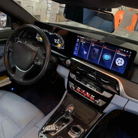 Écran double 25 pouces, compteur kilométrique, Carplay Android 15 pour BMW Série 5 F10 F11 F18 2009-2017, lecteur multimédia de voiture, navigation GPS