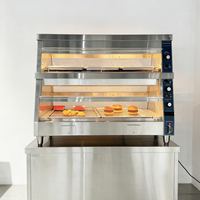 Vitrines chauffantes pour poulet frit, armoires de maintien au chaud pour aliments KFC, vitrines chauffantes pour aliments chauds pour restaurants de restauration rapide
