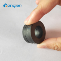 YONQIEN D220 Anneau magnétique en ferrite, aimant permanent de grade Y30BH, application de soudage, usage industriel, revêtement noir, 80-220°C
