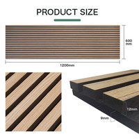 Kasaro Échantillon Gratuit Panneau Mural LED Design Lamelles de Bois Mur en Fibre de Polyester Plafond Lumières LED Panneaux Muraux Acoustiques pour Bureau