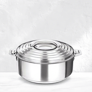 Ensemble de casseroles en acier inoxydable avec couvercles en verre intégrés, ustensiles de cuisine ronds et durables pour tous les types de cuisinières - Product Image 4