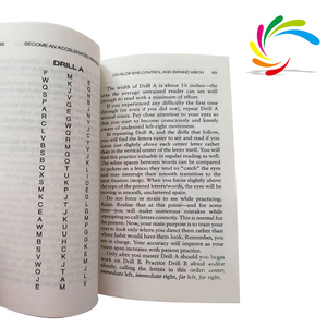 <span class=keywords><strong>Libro</strong></span> blanco y negro de alta gama para adultos, impresión profesional, Triple lectura, velocidad - Product Image 5
