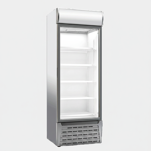 Refrigerador Comercial Vertical de Una Puerta y Una Temperatura Klimasan SC505 468 L para Exhibición de Bebidas, Certificación CE, 0/ +10C - Product Image 2