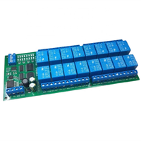 16ch CC 12V RS-485 Modbus RTU Carte Relais RS485 Bus Commutateur de Télécommande pour LED Moteur PLC PTZ Caméra Maison Intelligente