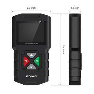 EDIAG YA201 OBDII/EOBD รหัสอัตโนมัติ OBD2 พร้อมคุณสมบัติบันทึก/เล่นซ้ำข้อมูล - Product Image 3