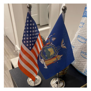 Небольшой настольный флаг с подставкой - Product Image 3