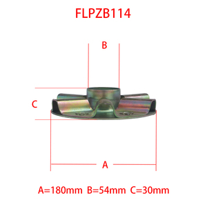 Piezas para Puertas Enrollables Suministradas por Fábrica, Caja de Resorte de 180x54 mm, Forma Metálica, Rueda Industrial para Persianas Enrollables - Product Image 2