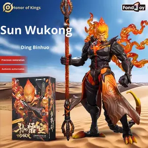 ฟอนด์จอย กลอรี่คิง ฟิกเกอร์ซุนหงอคง ฮันซิน ขนาด 1/9 โมเดลแอคชั่นฟิกเกอร์ พีวีซี ประกอบเอง ของตกแต่ง ซีรีส์ อนอร์ คิงส์ รุ่นแม่บ้าน - Product Image 3