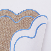 Nouveaux Tapis de Table Ronds en Polyester Brodé pour l'Été – Vente en Gros à Prix Abordable