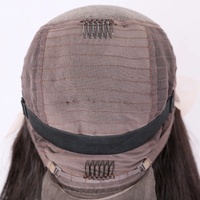 Perruque HD en cheveux humains vierges indiens bruts, densité 180%, double trame, 13x6, nœuds blanchis, cheveux de bébé, naturelle, vente en gros