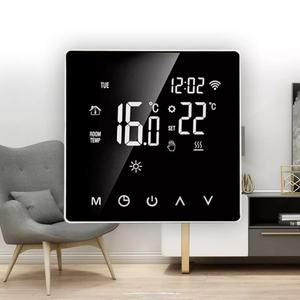 Termostato Inteligente Wifi Glomarket Tuya con Pantalla Táctil de 16A, Controlador de Temperatura, Calefacción Digital Programable para el Hogar - Product Image 3